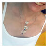 Floral Motif LARGE necklace - Image 2