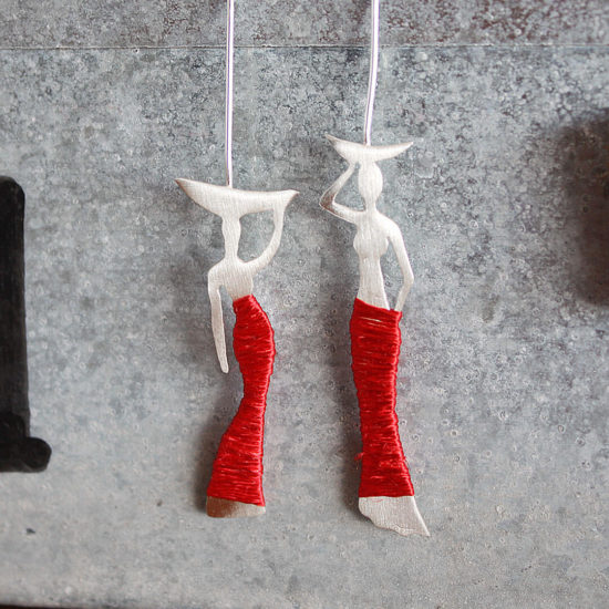 Women Figures earrings - Image 2