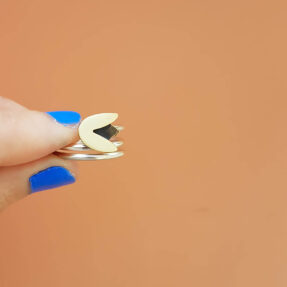 Tulip S ring double wire