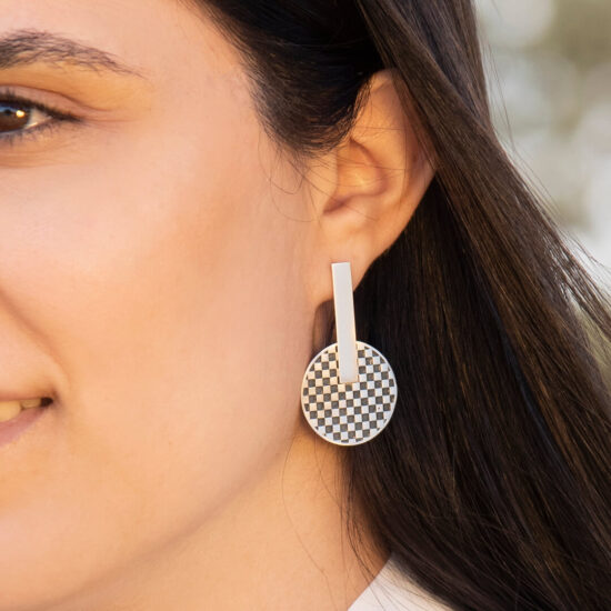 Abacus Bar earrings - Image 2