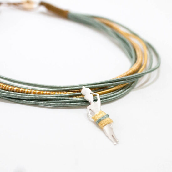 Yellow Head Carrying Necklace - Image 3